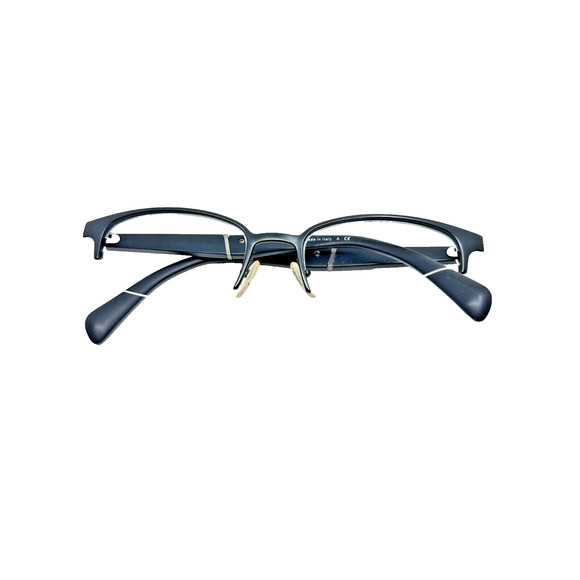 PRADA VPR50P 1BO-1O1 53-19-145 Matte Black Woodgrain Eyeglasses Frames H8570 - Picture 1 of 10